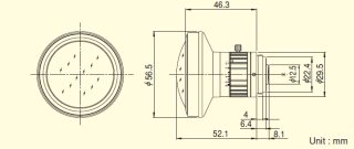 Objektiv Fujinon FE185C046HA-1 - schematick nkres